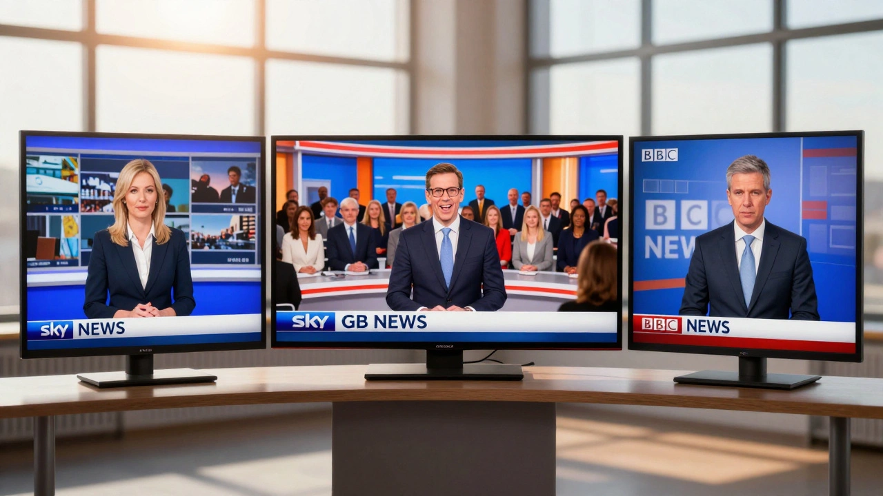 What is the most popular TV news in the UK? GB News, Sky News, and BBC News compared